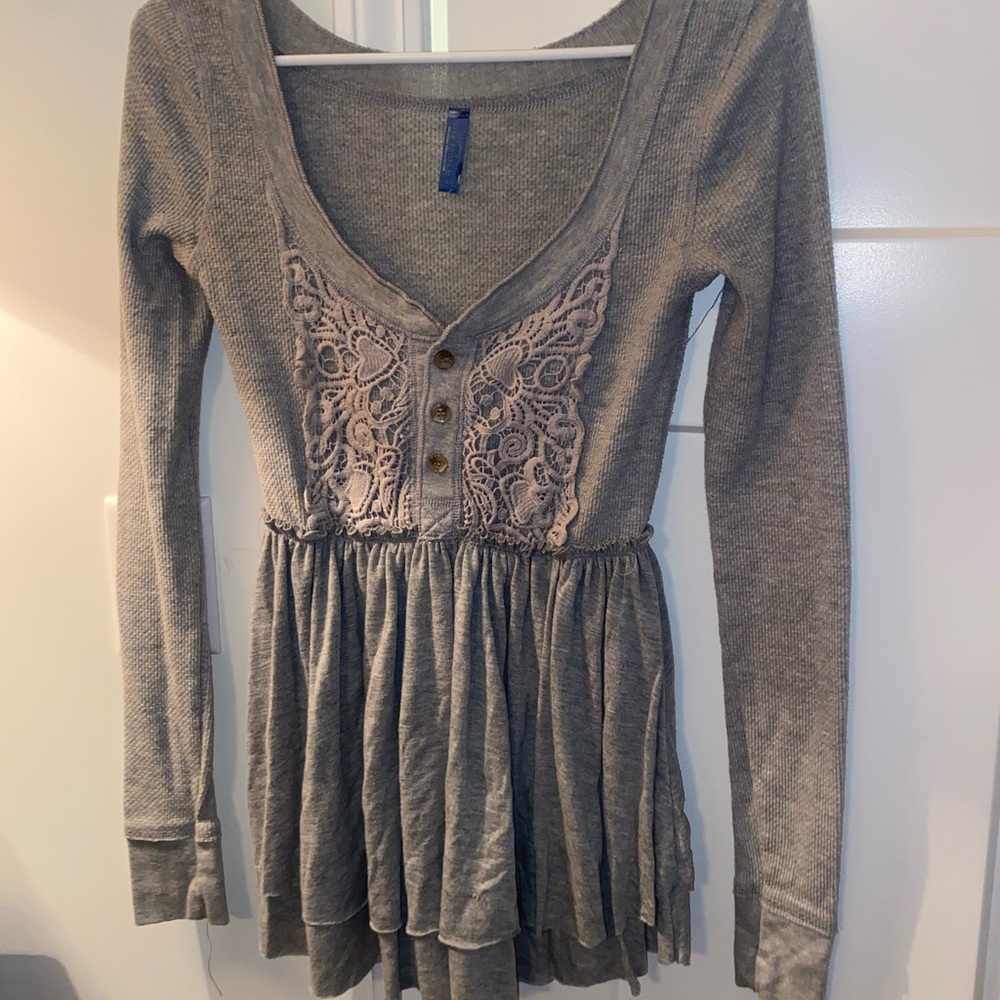 Free People Long Sleeve Blouse